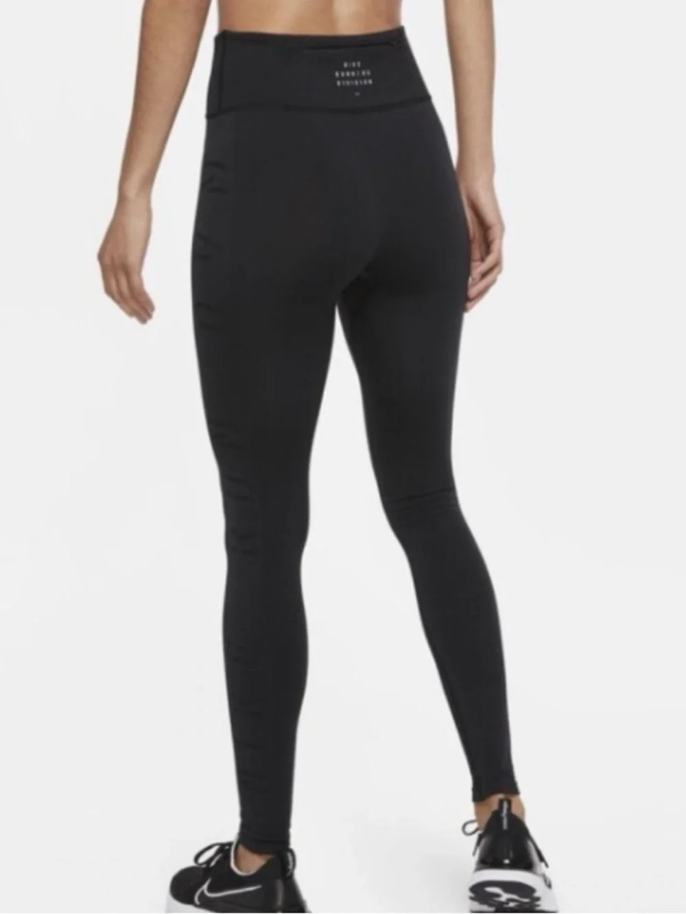 Nike Women’s mid-Rise luxe wool blend running division Leggings - Picture 2 of 8